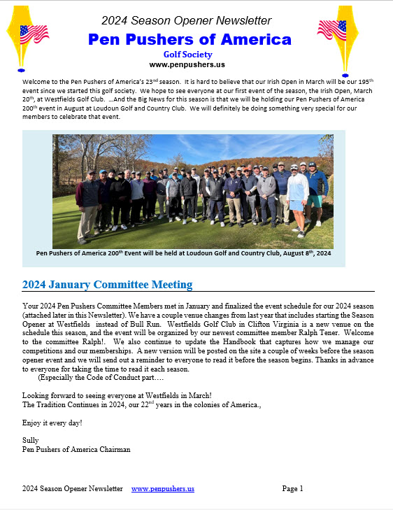 2023 Newsletter